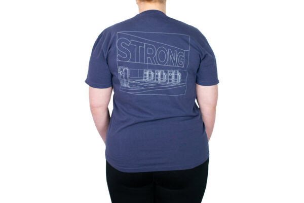 VASA Strong Tee - Navy - Image 2