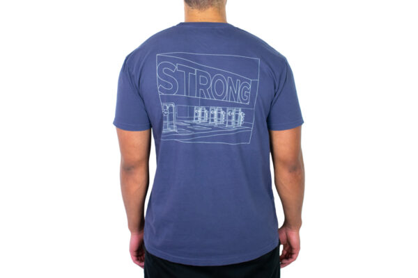 VASA Strong Tee - Navy - Image 4