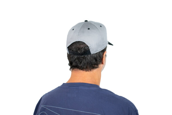 VASA Vintage Snapback Cap - Grey/Black - Image 2