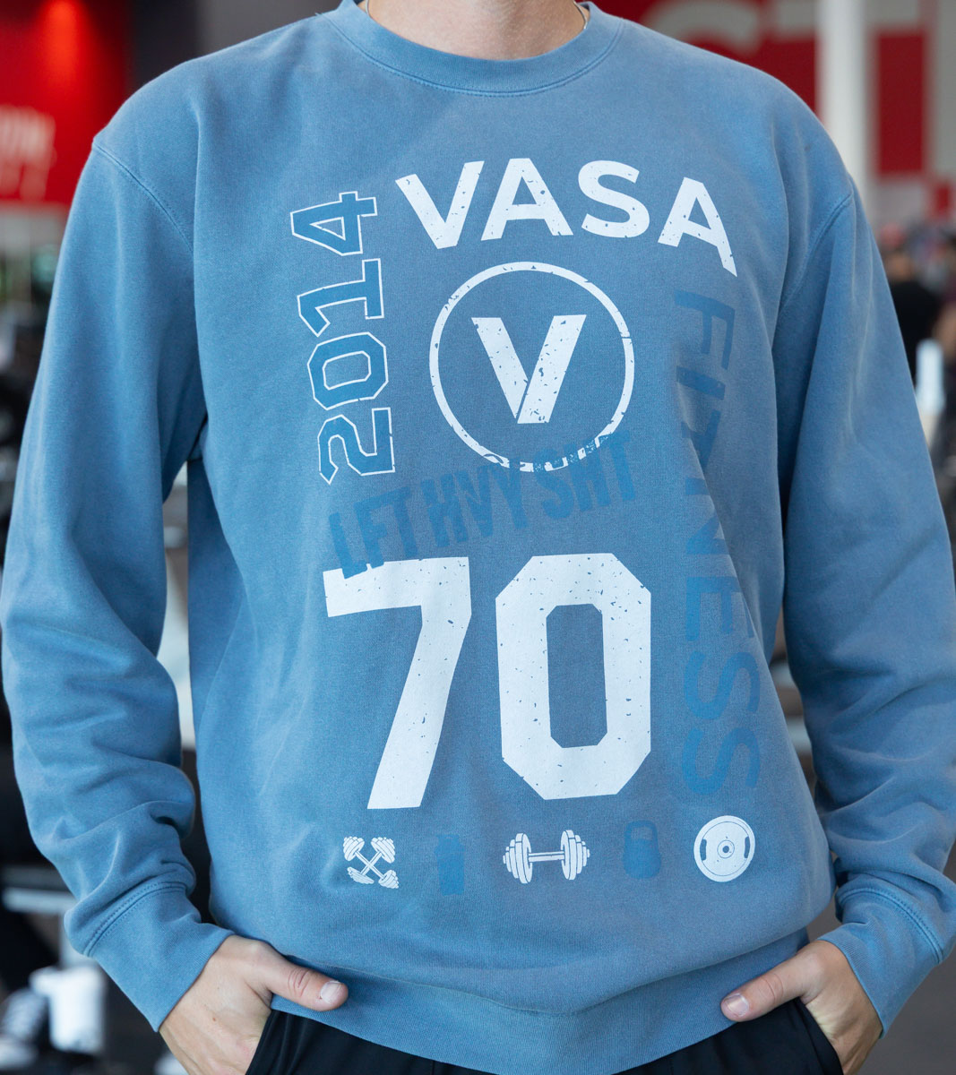 VASA Vintage Crewneck - Blue