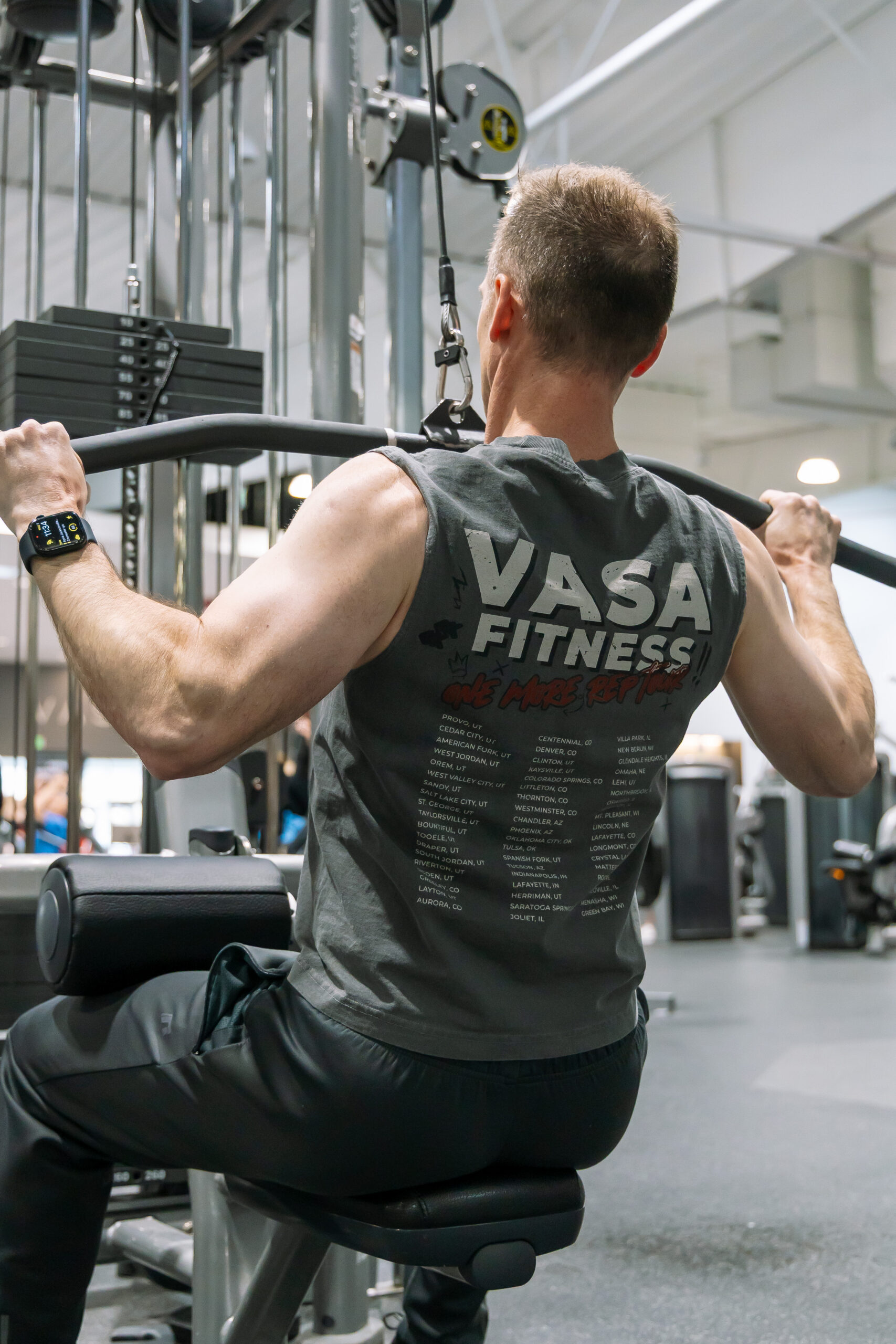 ONE MORE REP TOUR MUSCLE TANK - Image 3