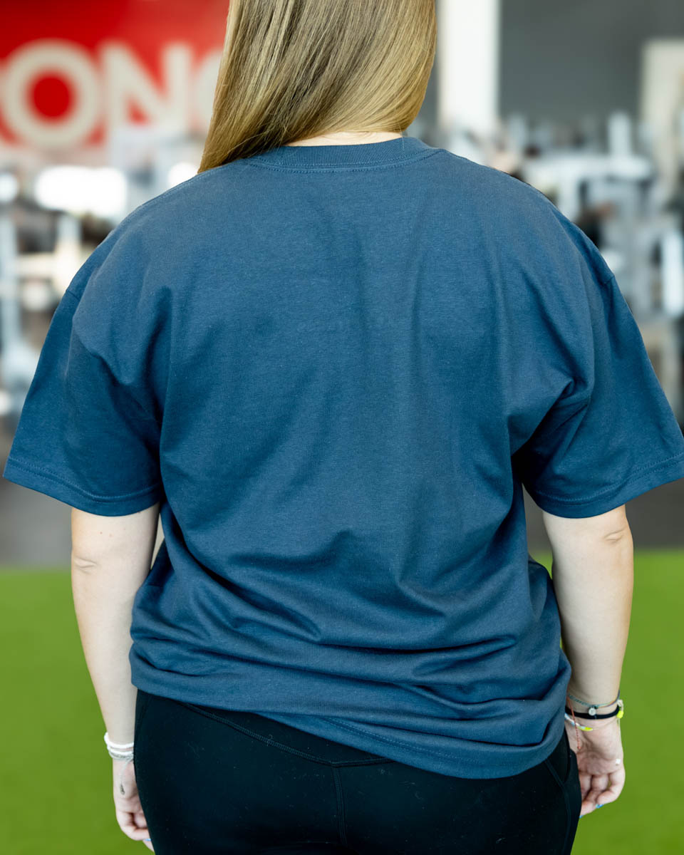 VASA Crew Tee – Blue - Image 3