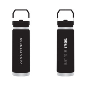 BUILT TO BE STRONG 30 OZ WATER BOTTLE - BLACK