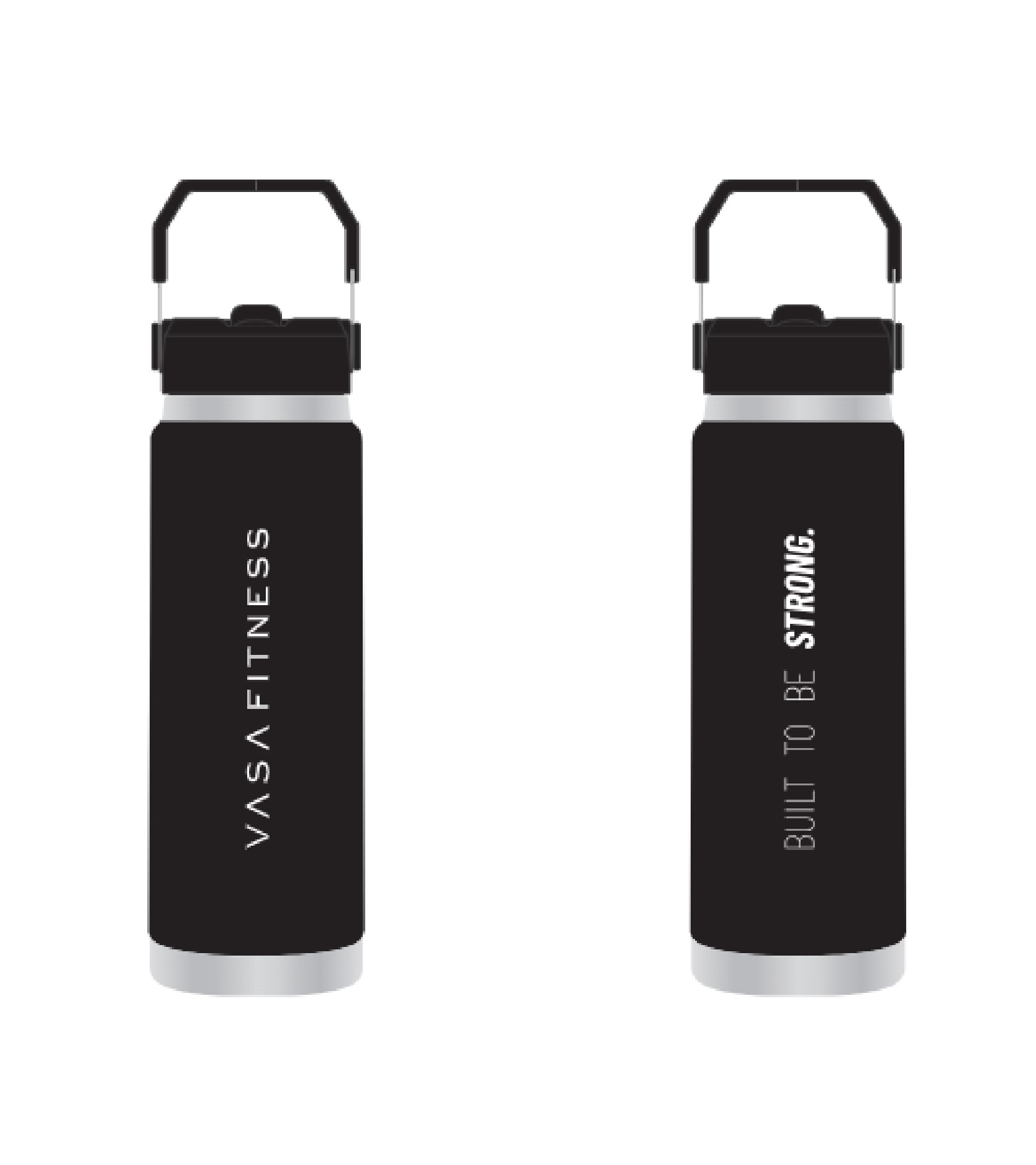 BUILT TO BE STRONG 30 OZ WATER BOTTLE - BLACK