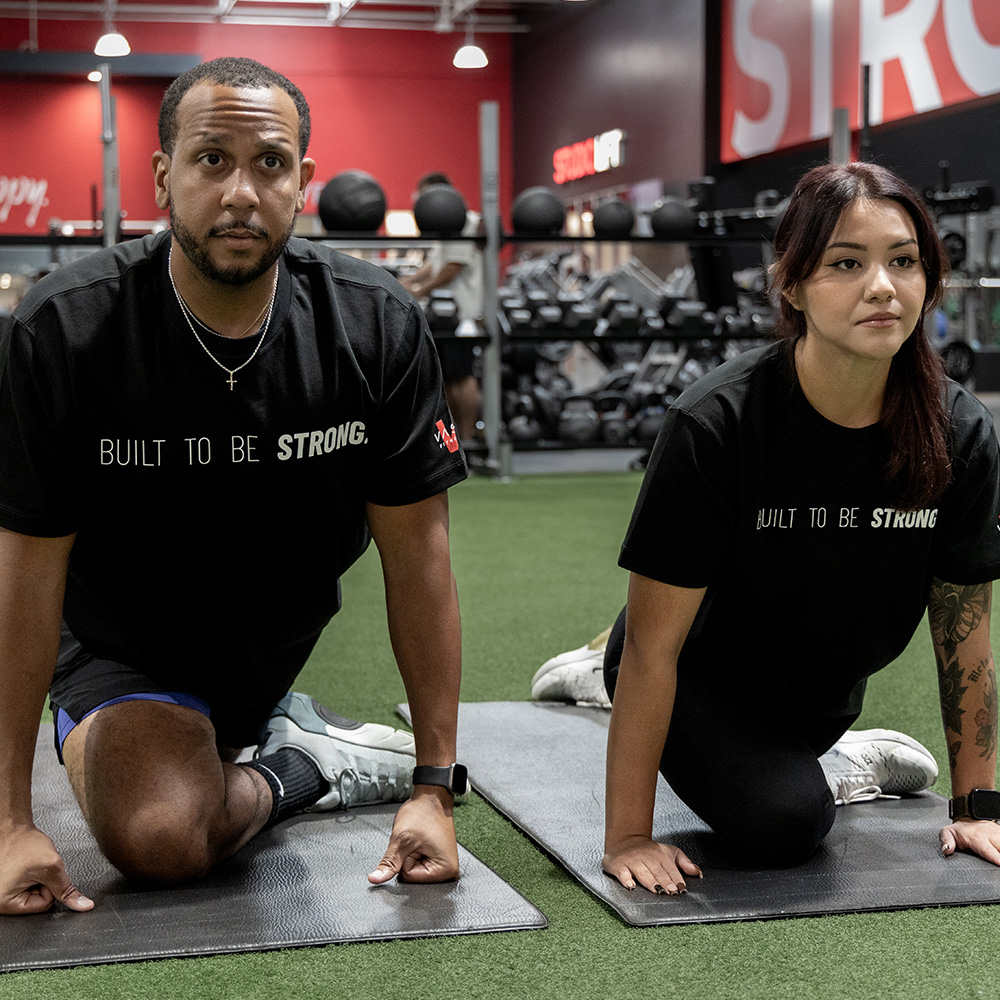 BUILT TO BE STRONG TEE - BLACK - Image 3